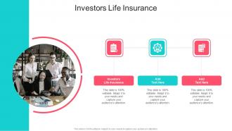 Investors Life Insurance In Powerpoint And Google Slides Cpb