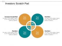Investors scratch pad ppt powerpoint presentation icon summary cpb