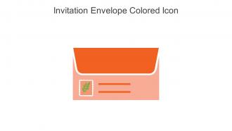Invitation Envelope Colored Icon In Powerpoint Pptx Png And Editable Eps Format