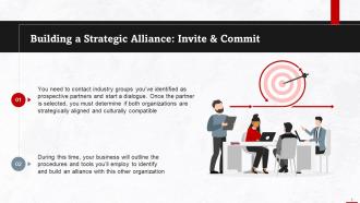 Invite And Commit To Build Strategic Alliance Training Ppt