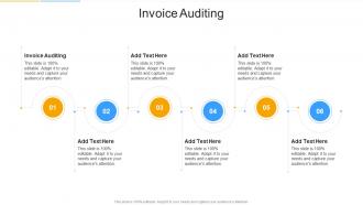 Invoice Auditing In Powerpoint And Google Slides Cpb