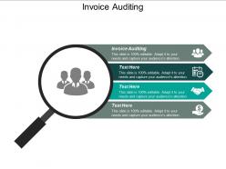 Invoice auditing ppt powerpoint presentation gallery structure cpb