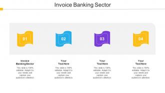 Invoice Banking Sector Ppt Powerpoint Presentation Infographics Influencers Cpb