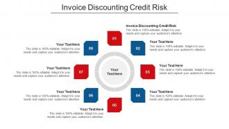 Invoice Discounting Credit Risk Ppt Powerpoint Presentation Infographics Ideas Cpb