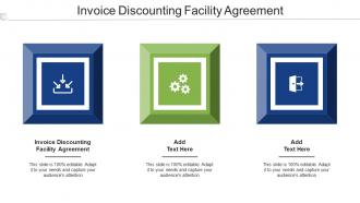 Invoice Discounting Facility Agreement Ppt Powerpoint Presentation File Show Cpb