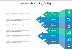 Invoice discounting facility ppt powerpoint presentation ideas infographics cpb