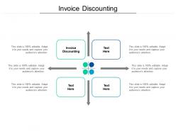 Invoice discounting ppt powerpoint presentation visual aids cpb