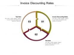 Invoice discounting rates ppt powerpoint presentation file background designs cpb