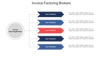 Invoice factoring brokers ppt powerpoint presentation outline example cpb