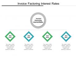 Invoice factoring interest rates ppt powerpoint presentation styles slides cpb