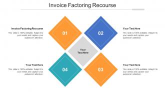 Invoice factoring recourse ppt powerpoint presentation file example file cpb
