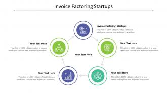 Invoice factoring startups ppt powerpoint presentation styles design templates cpb