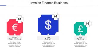 Invoice Finance Business Ppt Powerpoint Presentation Microsoft Cpb