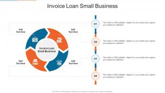 Invoice Loan Small Business In Powerpoint And Google Slides Cpb