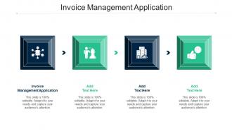 Invoice Management Application Ppt Powerpoint Presentation Portfolio Mockup Cpb