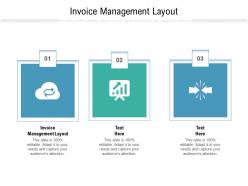 Invoice management layout ppt powerpoint presentation icon background cpb