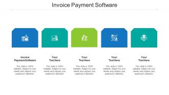 Invoice payment software ppt powerpoint presentation model deck cpb