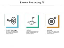 Invoice processing ai ppt powerpoint presentation styles objects cpb