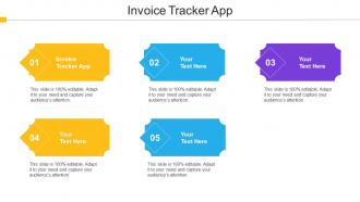 Invoice Tracker App Ppt Powerpoint Presentation Clipart Cpb