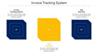 Invoice Tracking System Ppt Powerpoint Presentation Pictures Slide Download Cpb