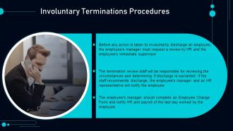 Involuntary Terminations Procedures Employee Separation Policy Handbook