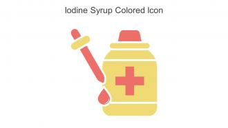 Iodine Syrup Colored Icon In Powerpoint Pptx Png And Editable Eps Format