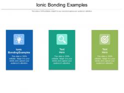 Ionic bonding examples ppt powerpoint presentation layouts deck cpb