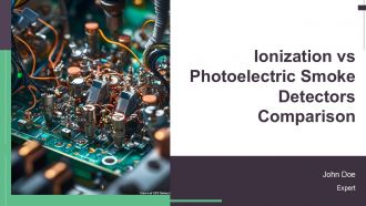 Ionization Vs Photoelectric Smoke Detectors Comparison PPT Designs AT