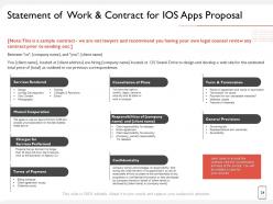 Ios apps proposal powerpoint presentation slides