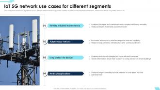 Iot 5g Network Use Cases For Different Segments