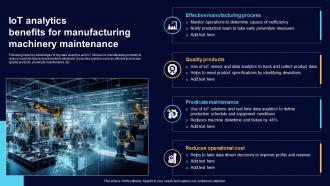 IoT Analytics Benefits For Manufacturing Comprehensive Guide For Big Data IoT SS