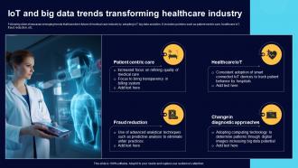 IoT And Big Data Trends Transforming Healthcare Comprehensive Guide For Big Data IoT SS