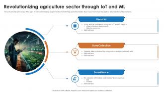IoT And Machine Learning Revolutionizing Agriculture Sector Through IoT And Ml IoT SS