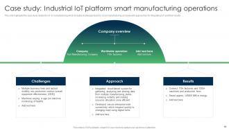 IoT Applications For Manufacturing Powerpoint Presentation Slides IoT CD V Slides Engaging