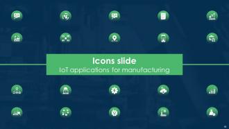 IoT Applications For Manufacturing Powerpoint Presentation Slides IoT CD V Ideas Engaging