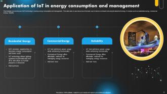 IoT Applications Powerpoint Ppt Template Bundles Appealing Good