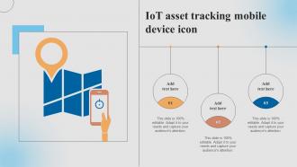Iot Asset Tracking Mobile Device Icon