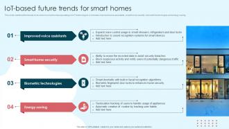 Iot Based Future Trends For Smart Homes Ppt Presentation Iot Based Future Trends For Smart Homes Ppt Presentation