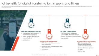 IOT Benefits For Digital Transformation In Sports And Fitness