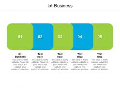 Iot business ppt powerpoint presentation infographics smartart cpb