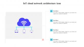 IoT Cloud Network Architecture Icon