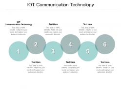 Iot communication technology ppt powerpoint presentation pictures designs download cpb