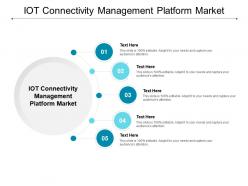 Iot connectivity management platform market ppt powerpoint presentation summary format cpb