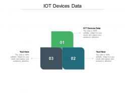Iot devices data ppt powerpoint presentation summary vector cpb