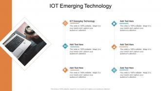 IOT Emerging Technology In Powerpoint And Google Slides Cpb