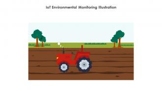 IoT Environmental Monitoring Illustration