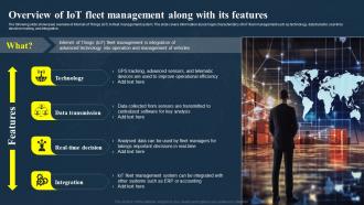 IoT Fleet Management Transforming Future Of Transportation IoT CD Powerpoint Presentation Slides Researched Good