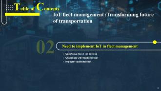 IoT Fleet Management Transforming Future Of Transportation IoT CD Powerpoint Presentation Slides Visual Good
