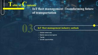 IoT Fleet Management Transforming Future Of Transportation IoT CD Powerpoint Presentation Slides Multipurpose Good