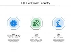 Iot healthcare industry ppt powerpoint presentation ideas inspiration cpb